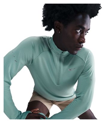 Nike Stride Groen Heren 1/2 Zip Thermo Top