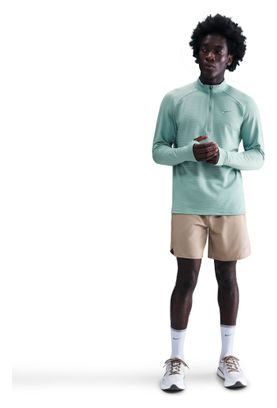 Nike Stride Groen Heren 1/2 Zip Thermo Top