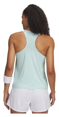 Canotta Under Armour Tech Knockout blu da donna