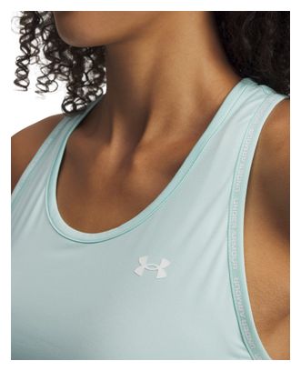 Canotta Under Armour Tech Knockout blu da donna
