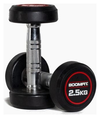 Haltères Ronds de Musculation 2 5Kg (Paire)  - BOOMFIT