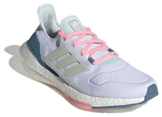 adidas running shoes UltraBoost 22 Blue Pink Women's