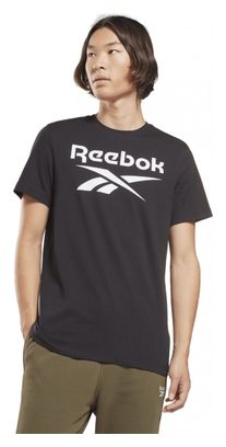 Camiseta Reebok Identity Logo Negra