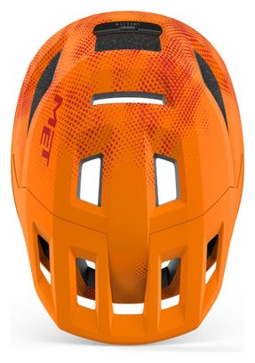 Casque Junior VTT Met Shelter Youth Orange