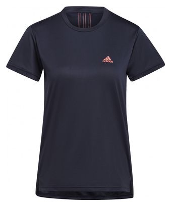 T-shirt femme adidas AEROREADY Designed 2 Move 3-Stripes Sport