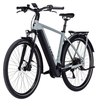 Cube Katmandú Híbrida One 750 Bicicleta Eléctrica de Ciudad Shimano Deore 10S 750 Wh 700 mm Gris Pantano Verde 2023