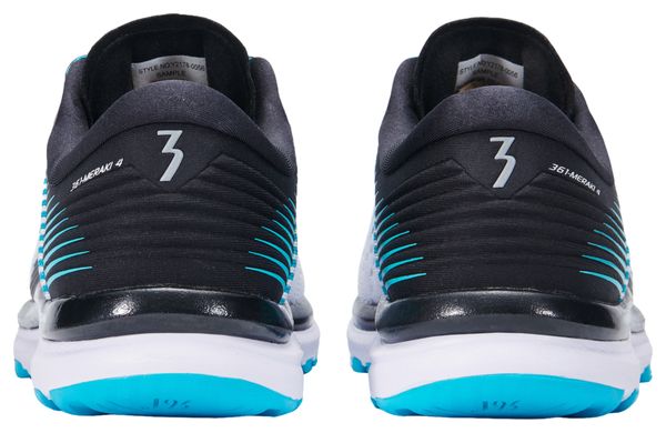 Chaussures de running 361-Meraki 4 White/Scuba Blue