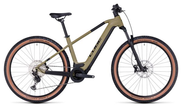Cube Reaction Hybrid Race 750 Electric Hardtail MTB Shimano Deore/XT 12S 750 Wh 29'' Olive Green 2023