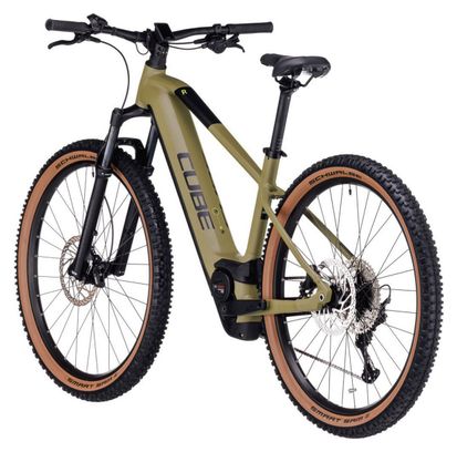 Cube Reaction Hybrid Race 750 Eléctrica MTB Hardtail Shimano Deore/XT 12S 750 Wh 29'' Verde Oliva 2023