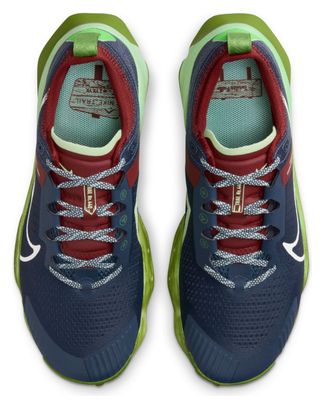 Zapatillas Nike ZoomX Zegama Trail Running Azul Verde