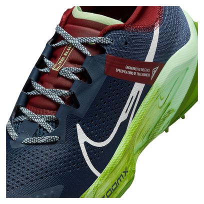 Nike ZoomX Zegama Trail Running Shoes Blue Green
