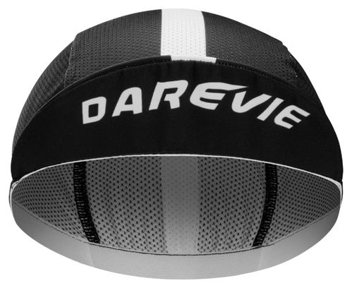 Casquette Darevie de cyclisme ventilée Légère et respirante Noir et blanc