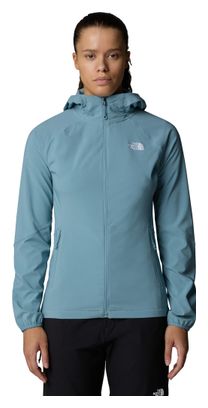 Veste Softshell The North Face Nimble Hoodie Bleu Femme
