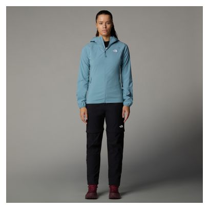 Veste Softshell The North Face Nimble Hoodie Bleu Femme