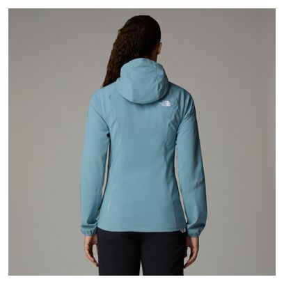 Veste Softshell The North Face Nimble Hoodie Bleu Femme
