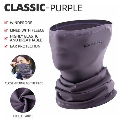 Cache-cou multifonction hiver  masque facial coupe-vent