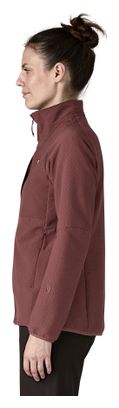 Dames fleece Patagonia R2 CrossStrata paars