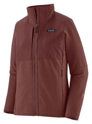 Dames fleece Patagonia R2 CrossStrata paars