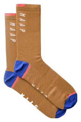 Pair of MAAP Dash Desert Brown socks