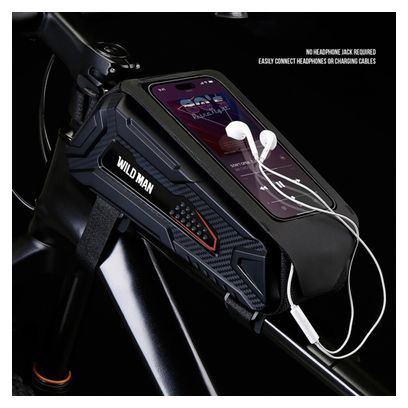 Sacoche de cadre vélo 1L étanche avec écran tactile