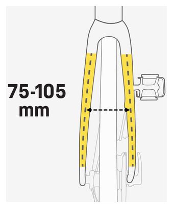 Topeak TetraRack R1 Voorrek Zwart