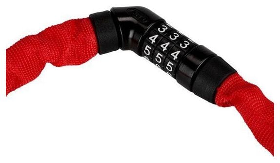 ABUS Cadenas Code Steel-O-Chain 4804C/75 Rouge