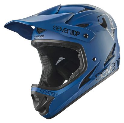 Seven M1 Full Face Helm Blauw