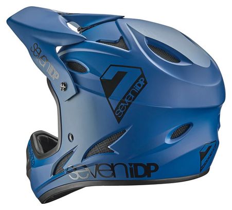 Seven M1 Full Face Helm Blauw