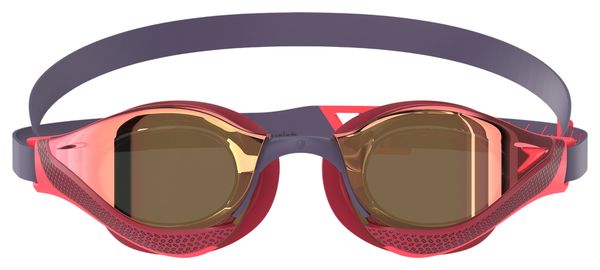 Speedo Fastskin Pure Focus Mirror Black/Red Swimming Goggles