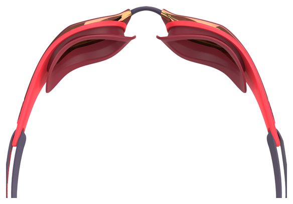 Speedo Fastskin Pure Focus Mirror Black/Red Swimming Goggles