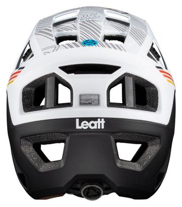 Leatt MTB Enduro 4.0 Removable Chinstrap Helmet White 2023