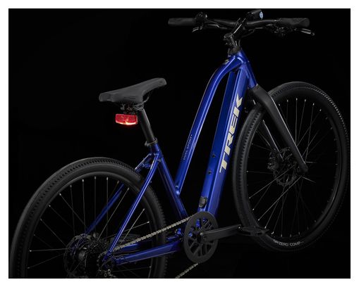 Vélo de Fitness Électrique Trek Dual Sport+ 2 Stagger Shimano Altus 9V 250 Wh 650 mm Bleu