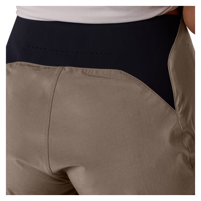 Pantalones cortos de MTB Fox Flexair marrones para mujer