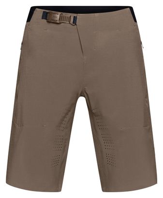 Pantalones cortos de MTB Fox Flexair marrones para mujer
