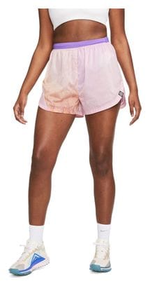 Pantalón Corto Nike Dri-Fit Trail Repel Mujer 3in Rosa Violeta