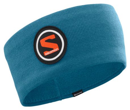 Headband Salomon Original Blue Unisex