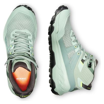 Mammut Sertig II Mid Gore-Tex Women's Hiking Shoes Green