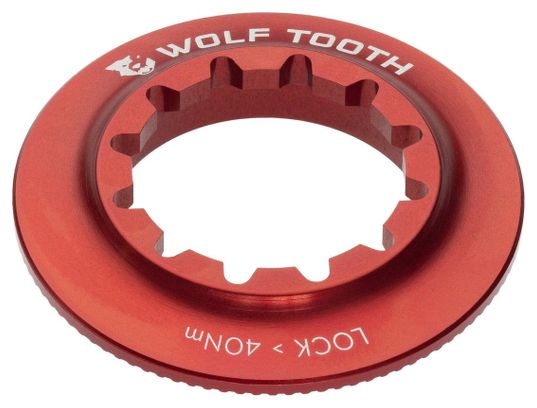 Ecrou Centerlock Wolf Toolth Interne Red