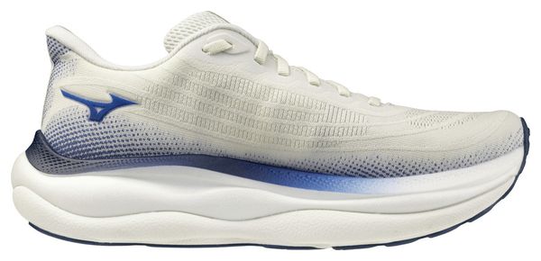 Chaussures Running Mizuno Wave Sky 9 Blanc/Bleu Homme