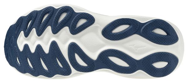 Chaussures Running Mizuno Wave Sky 9 Blanc/Bleu Homme