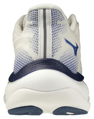 Chaussures Running Mizuno Wave Sky 9 Blanc/Bleu Homme
