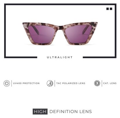 Lunettes de soleil polarisées Pacific Hanukeii pour hommes et femmes