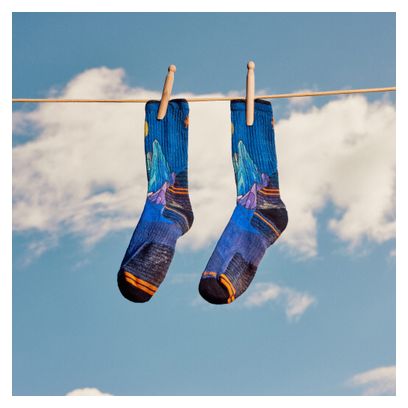Smartwool Targeted Cushion Crew MMP Hiking Socks - Blue