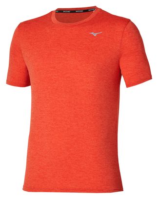 Maglietta da corsa Mizuno Impulse Core arancione da uomo
