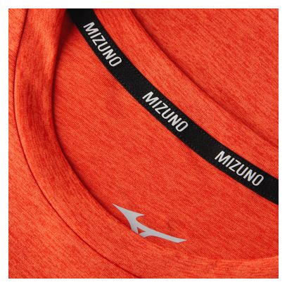 Maglietta da corsa Mizuno Impulse Core arancione da uomo