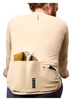 Endura AllTrack Ride Men's Long-Sleeve Jersey, Beige