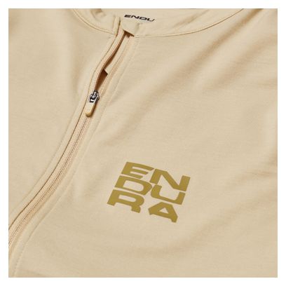Endura AllTrack Ride Men's Long-Sleeve Jersey, Beige