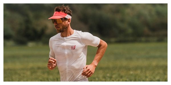 Compressport Tri Postural Aero Kurzarmtrikot Weiß Männer