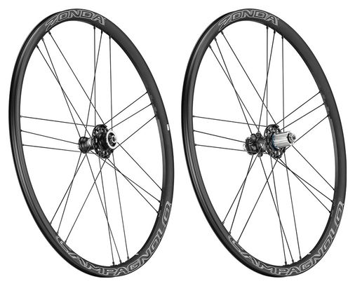 Paar Campagnolo Zonda Disc Brake wielen | 12x100 - 12x142 | Centerlock