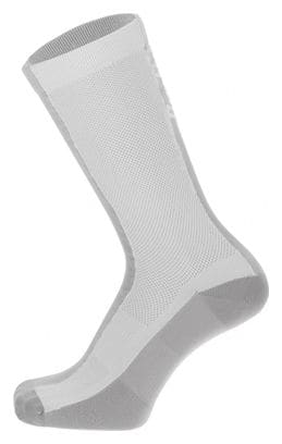 Santini Puro High Profil Socks White